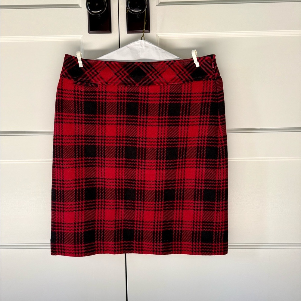 L.L. Bean Favorite Fit Wool Skirt